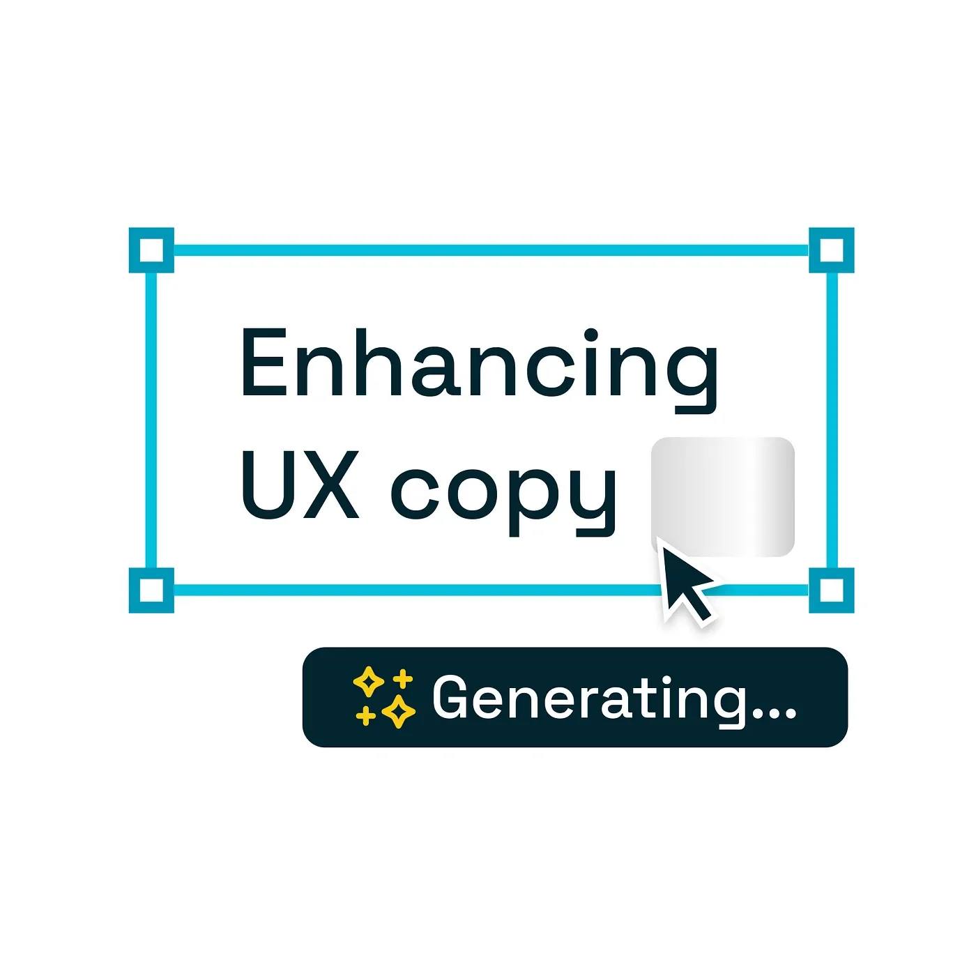 Enhancing UX copy title with a Generating label