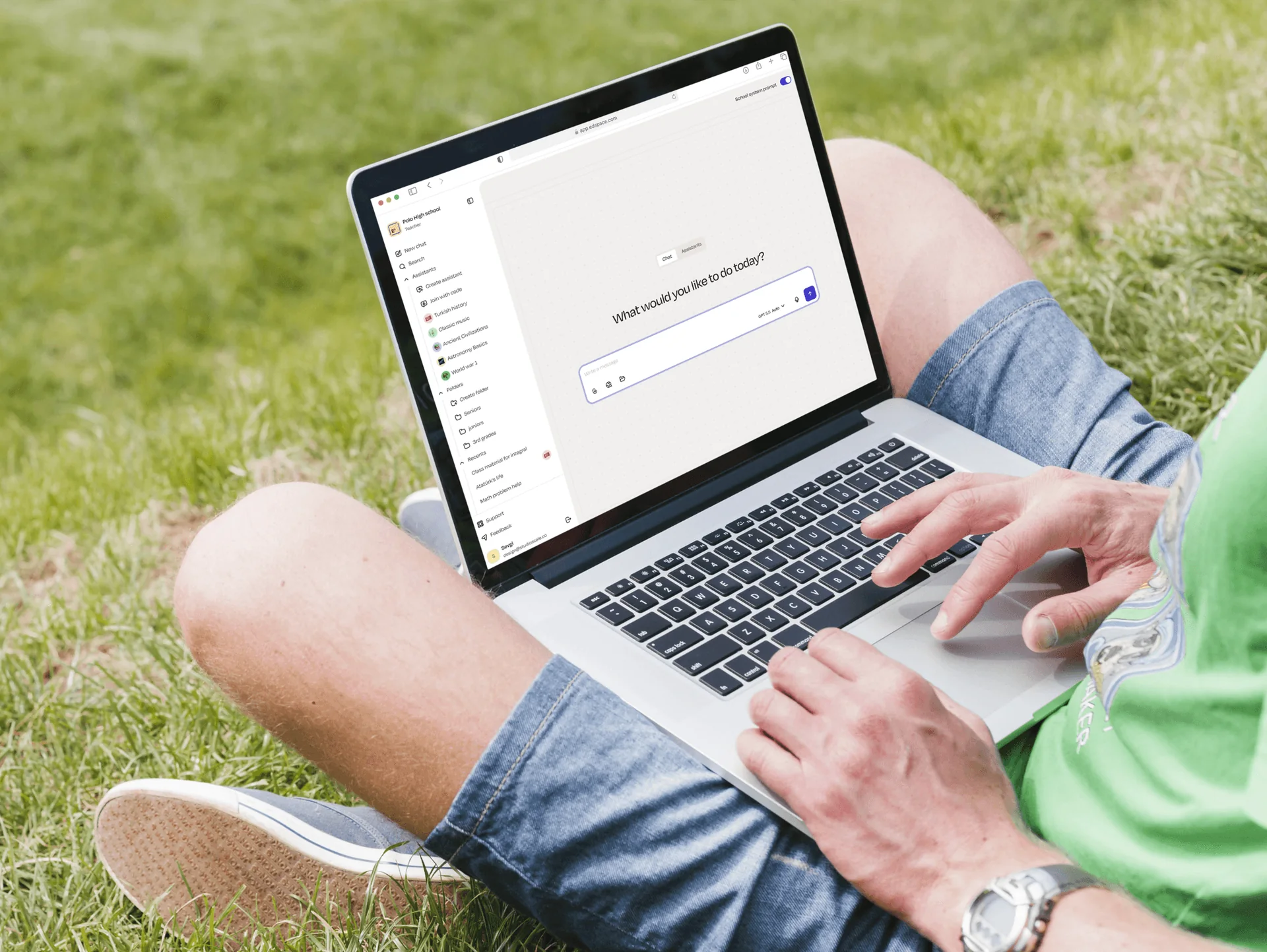 Safe AI learning platform for students, teachers and school administrators