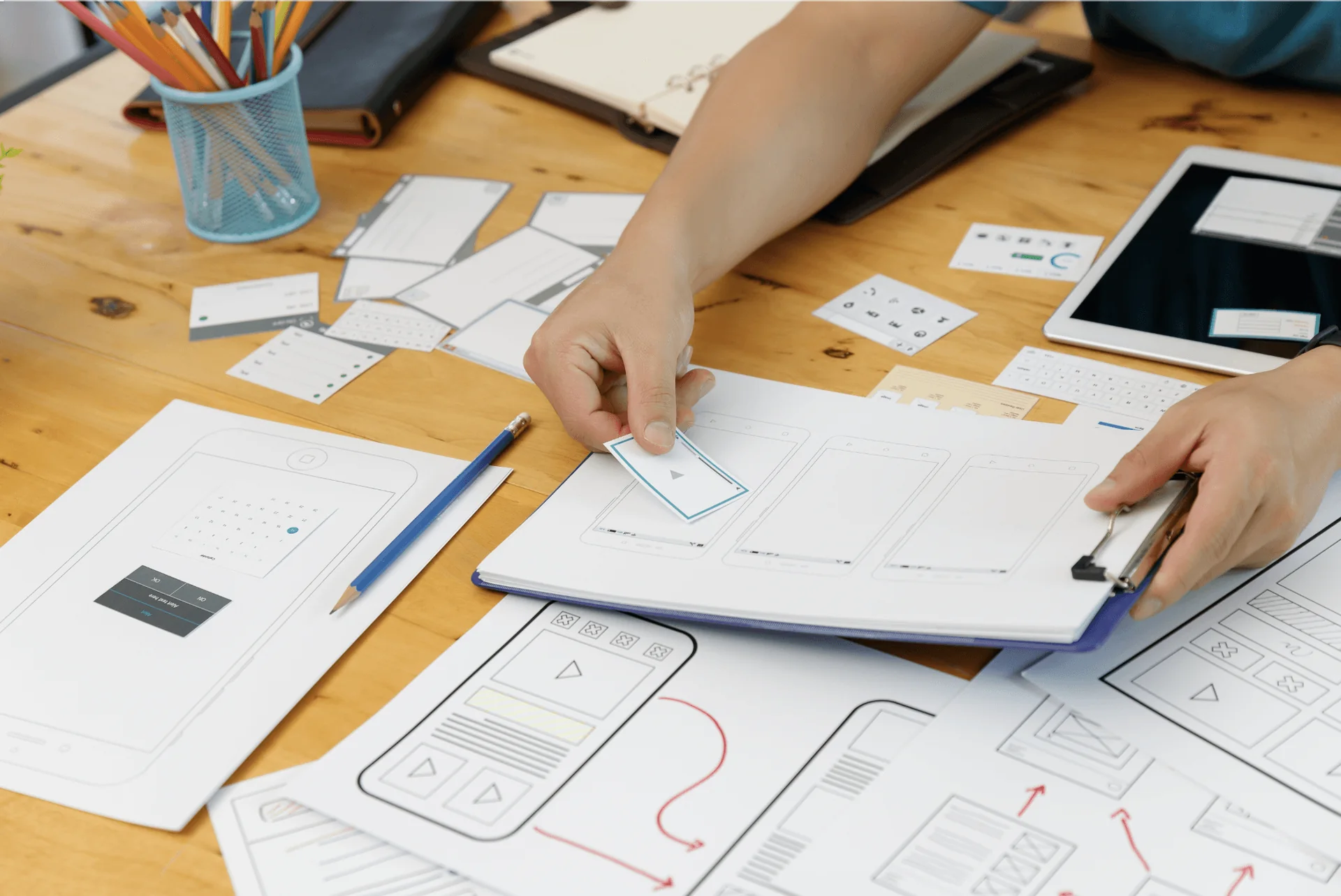 Paper prototyping workshop